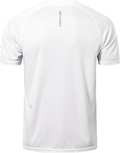 Men's 3-Pack Quick-Dry Moisture-Wicking Short Sleeve Mesh Athletic T-Shirts