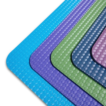 Premium Extra Thick Yoga Mat 24" x 68" x 0.31" - Eco-Friendly Material with High-Density Anti-Tear Exercise Bolster