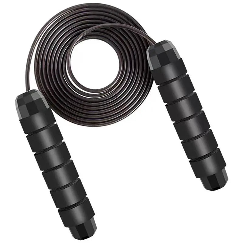 Adjustable Length Professional Skipping Rope - Durable and Lightweight Jump Rope for Fitness Training and Home Workouts