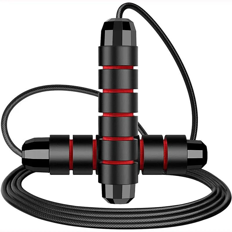 Adjustable Length Professional Skipping Rope - Durable and Lightweight Jump Rope for Fitness Training and Home Workouts