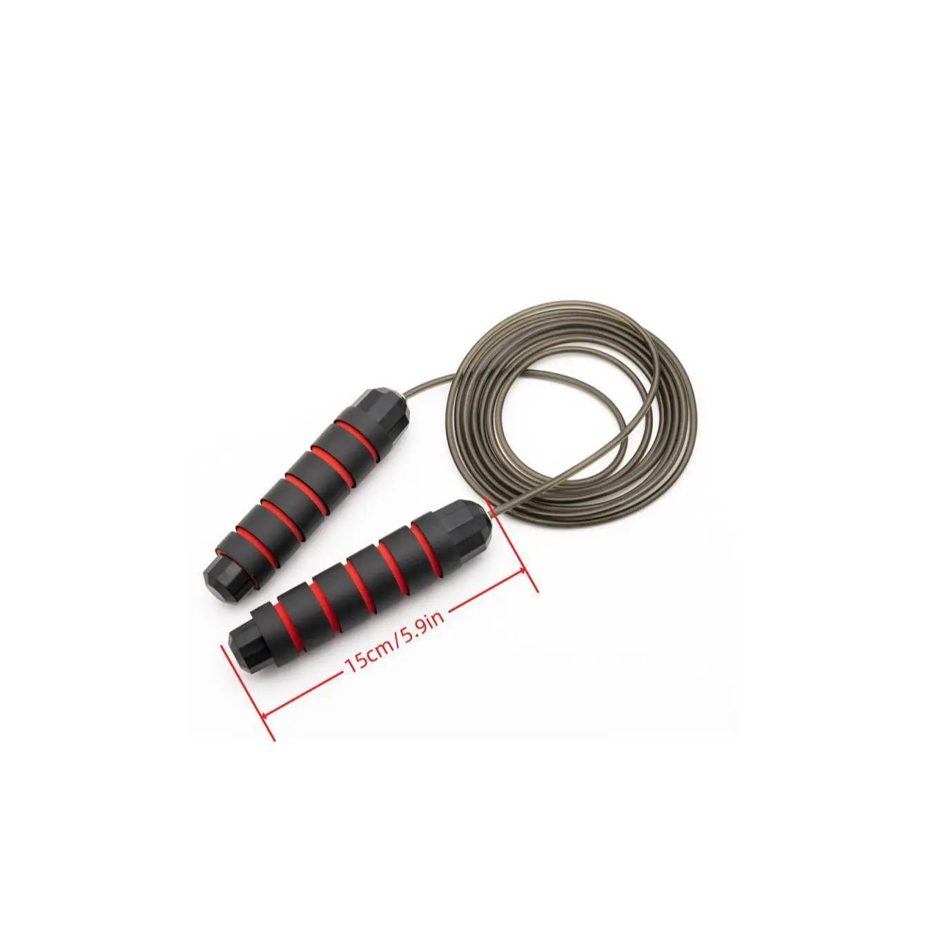 Adjustable Length Professional Skipping Rope - Durable and Lightweight Jump Rope for Fitness Training and Home Workouts