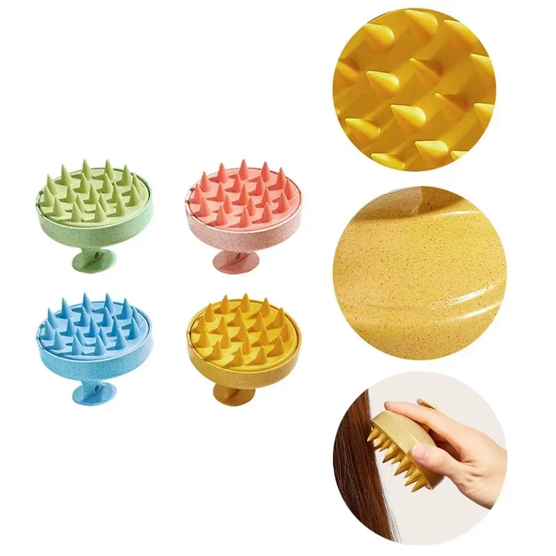 Scalp Massage Brush for Wet and Dry Use - Soft Cushioned Airbag for Deep Cleansing and Conditioning